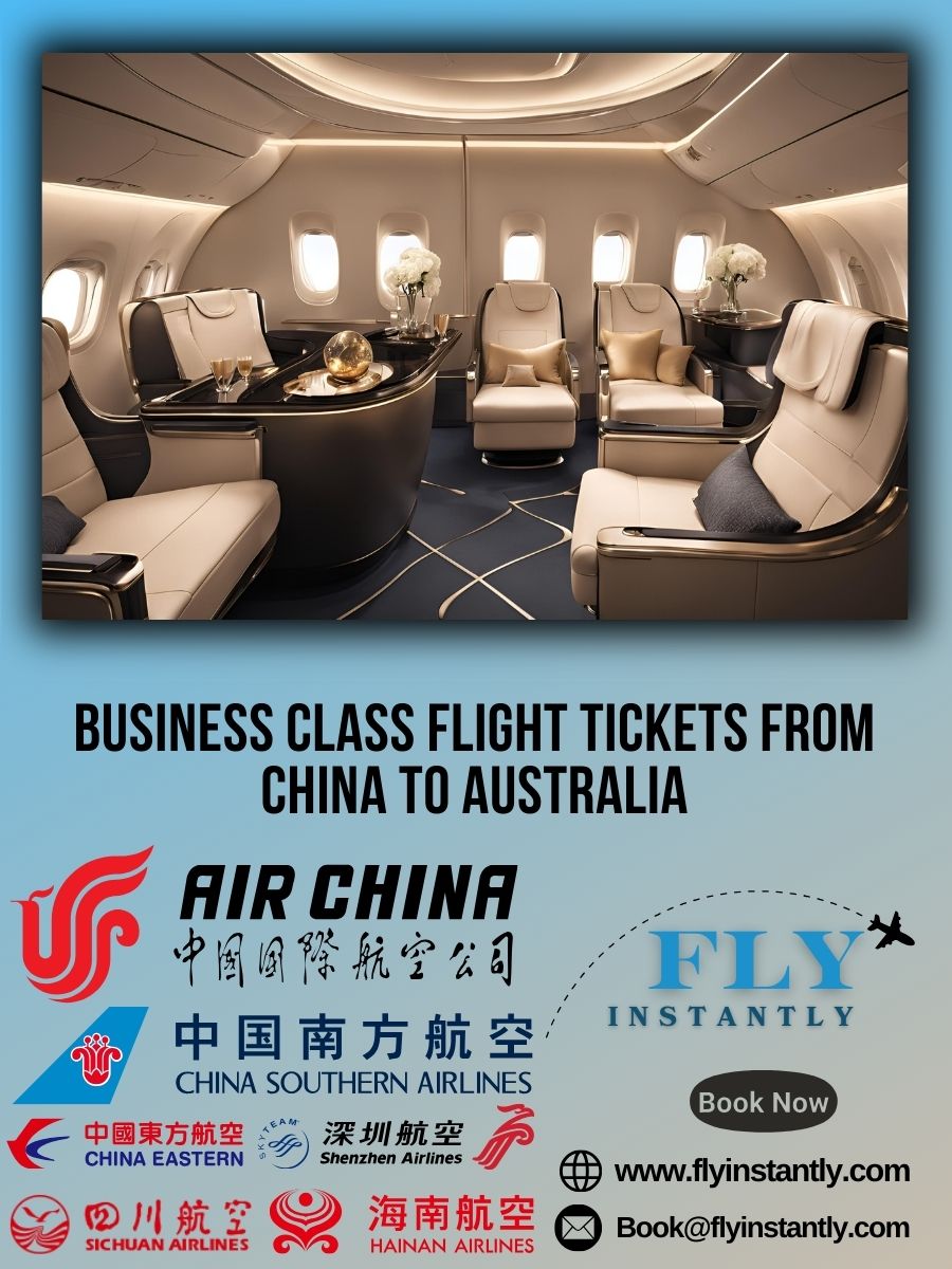 Business Class Flight Deals from China to Australia