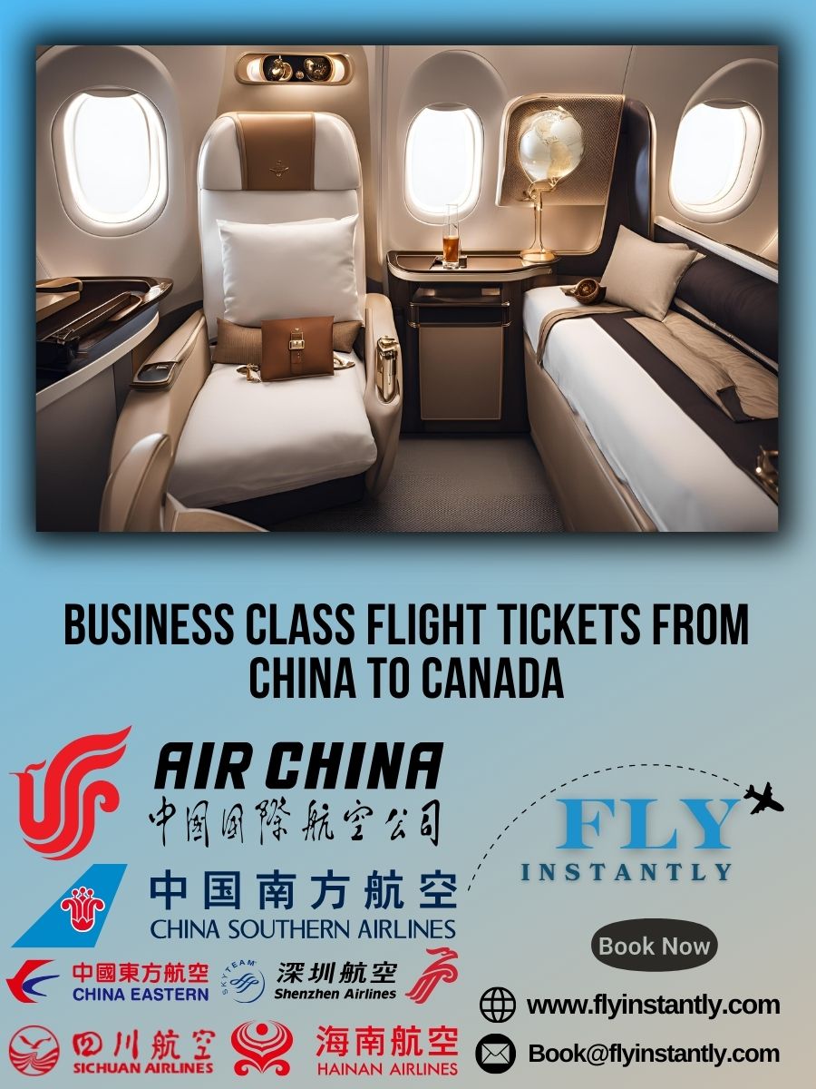 Business Class Flight Deals from China to Canada