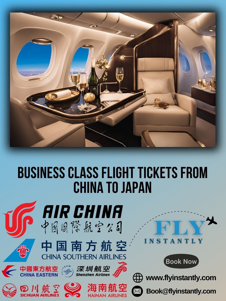 Business Class Flight Deals from China to Japan