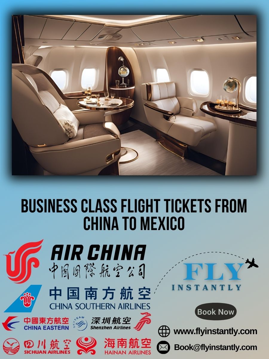 Business Class Flight Deals from China to Mexico