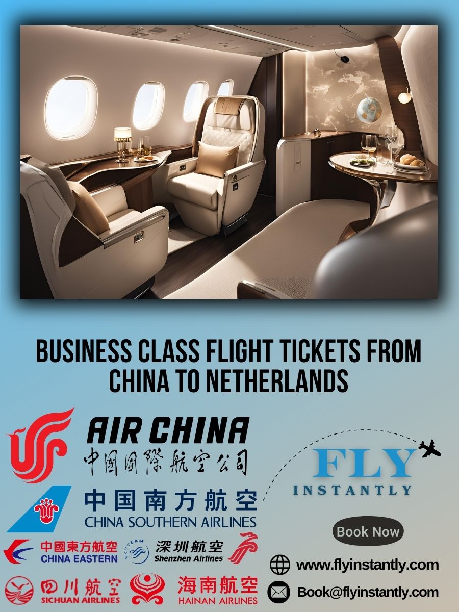Business Class Flight Deals from China to Netherlands