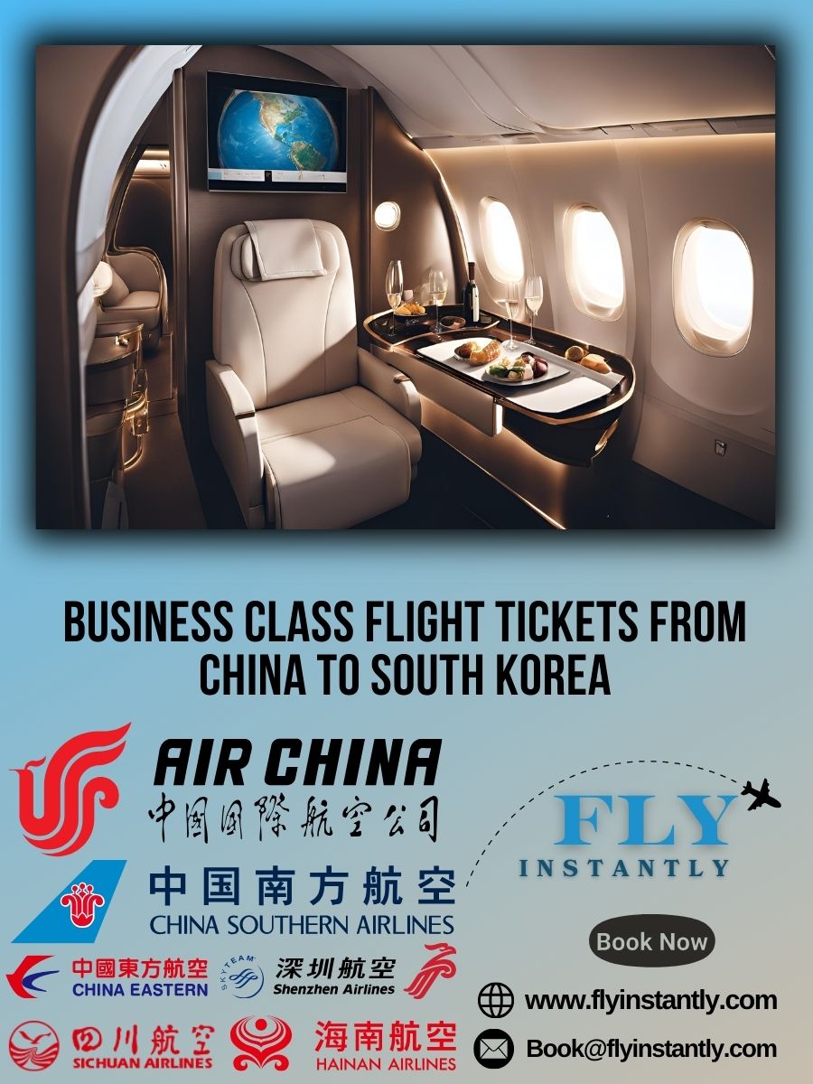 Business Class Flight Deals from China to South Korea