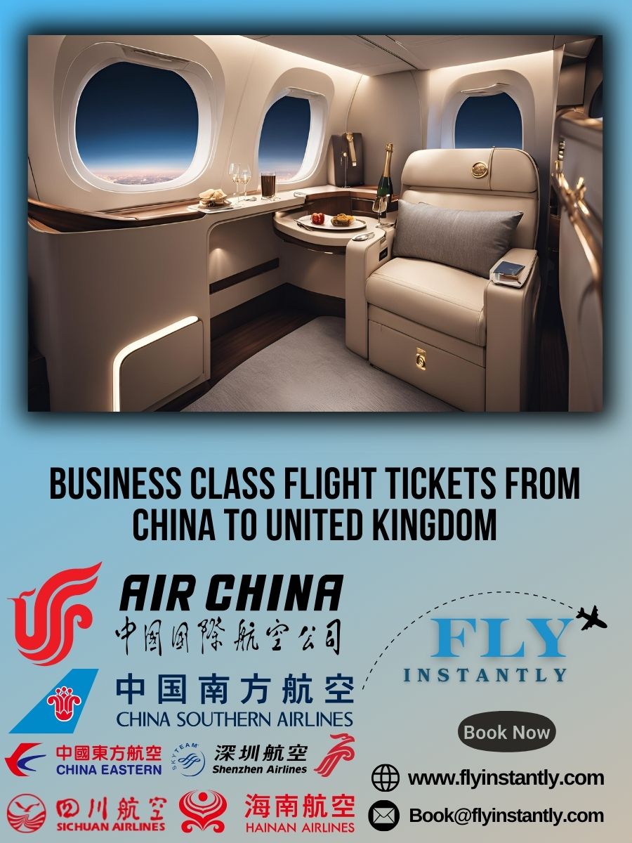 Business Class Flight Deals from China to United Kingdom