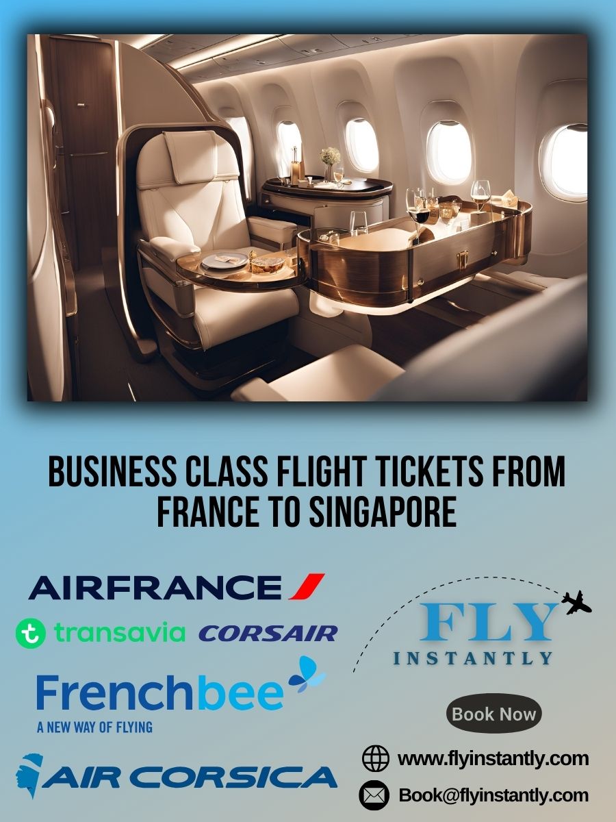 Business Class Flight Deals from France to Singapore