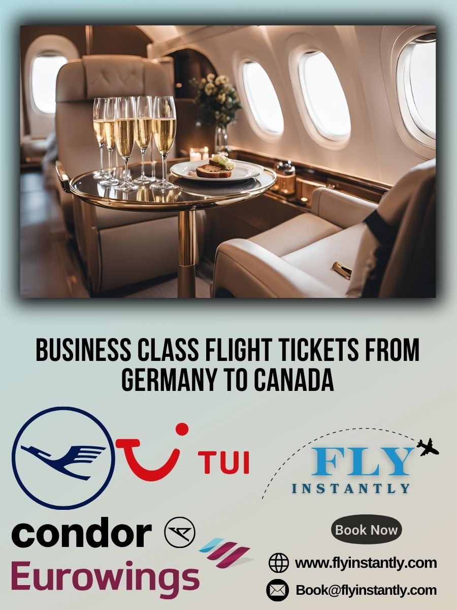 Business Class Flight Deals from Germany to Canada