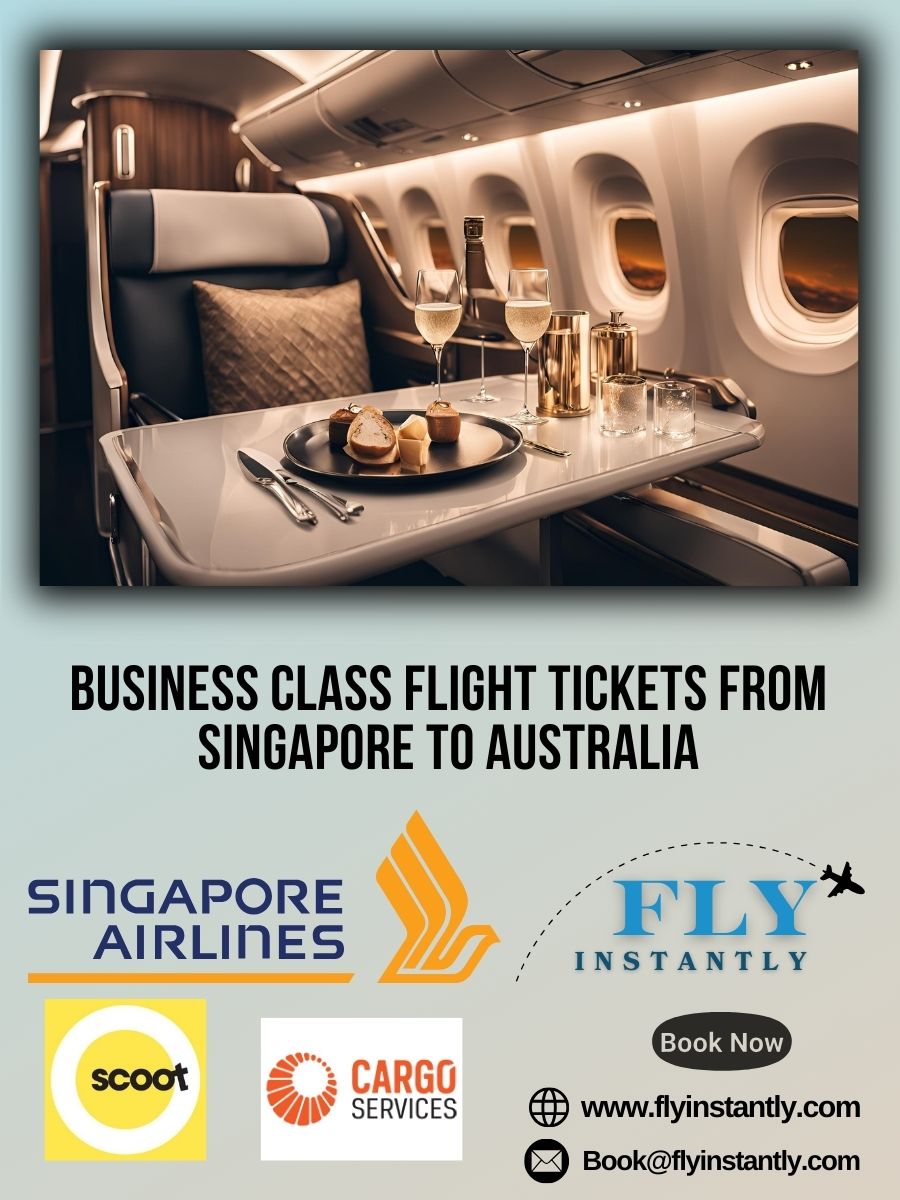 Business Class Flight Deals from Singapore to Australia
