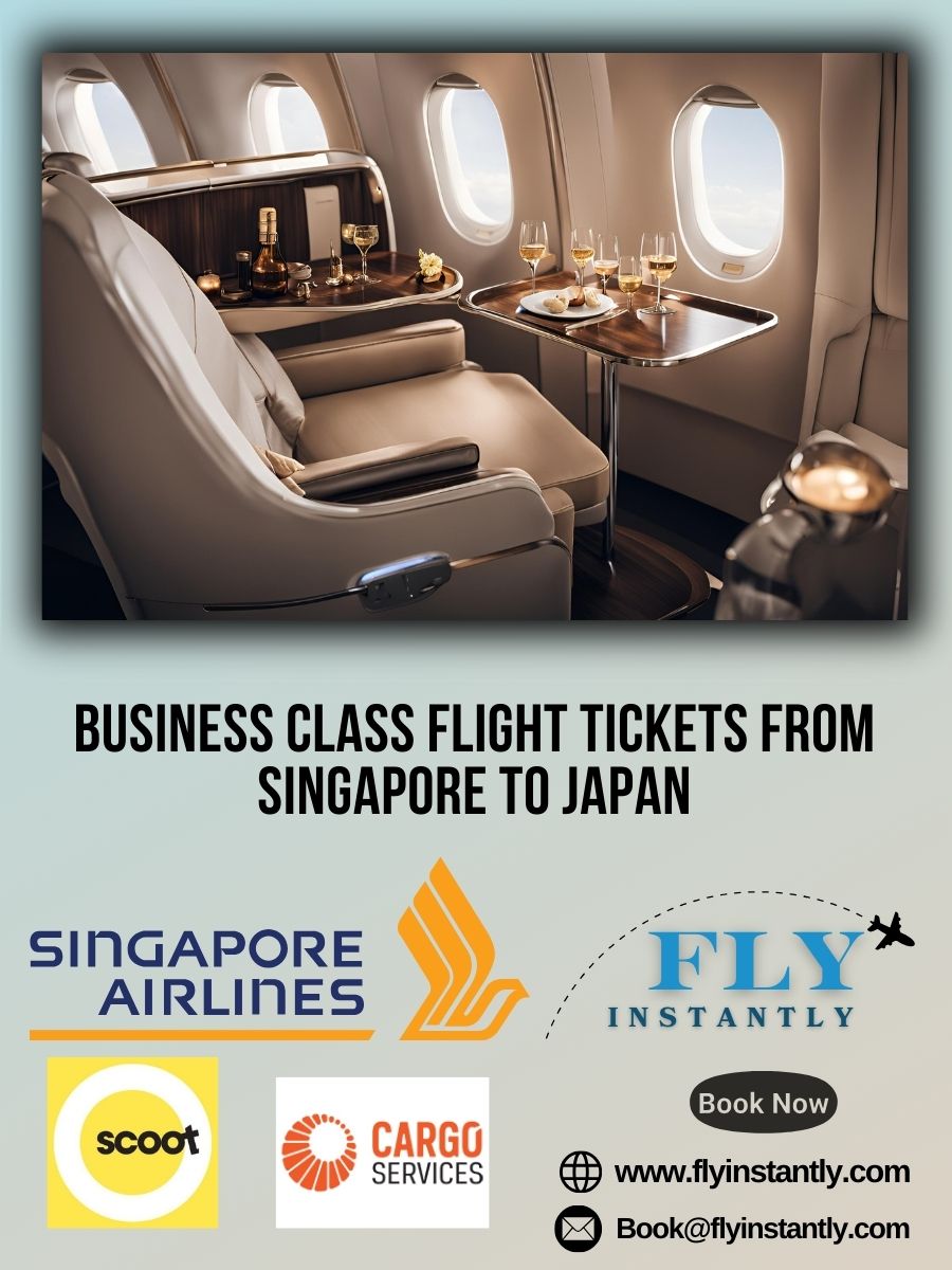 Business Class Flight Deals from Singapore to Japan