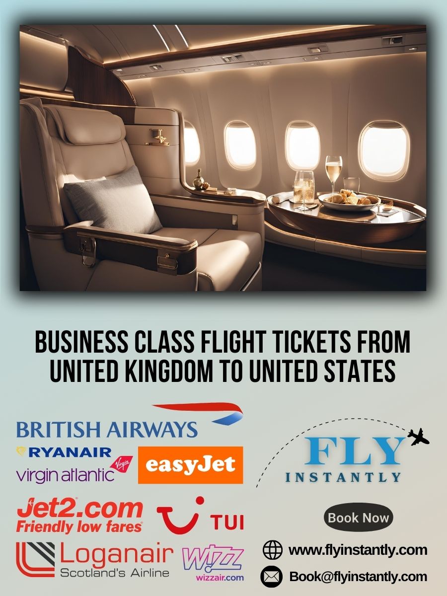 Business Class Flight Deals from United Kingdom to United States