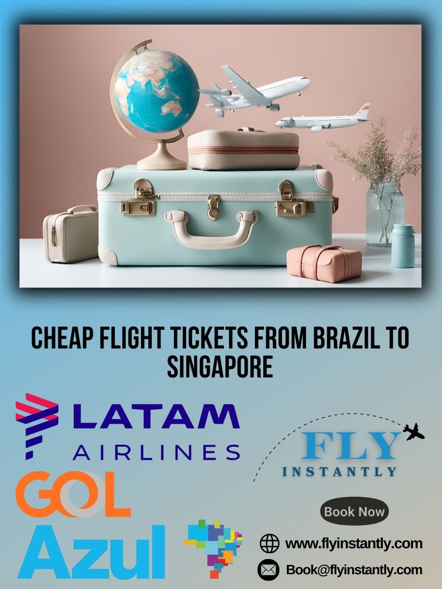 Discounted Airfare and Affordable Flight Deals from Brazil to Singapore