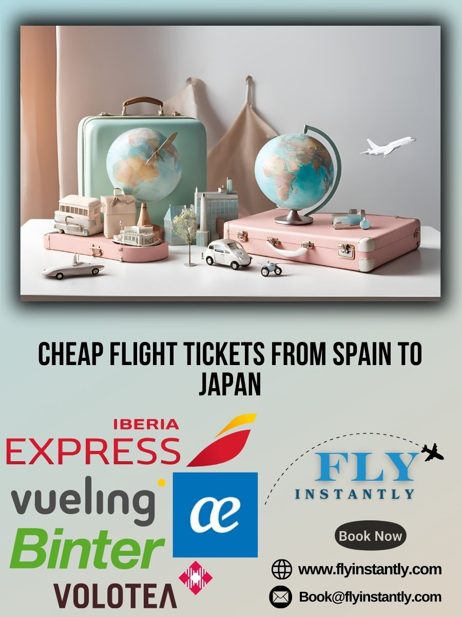 Discounted Airfare and Affordable Flight Deals from Spain to Japan