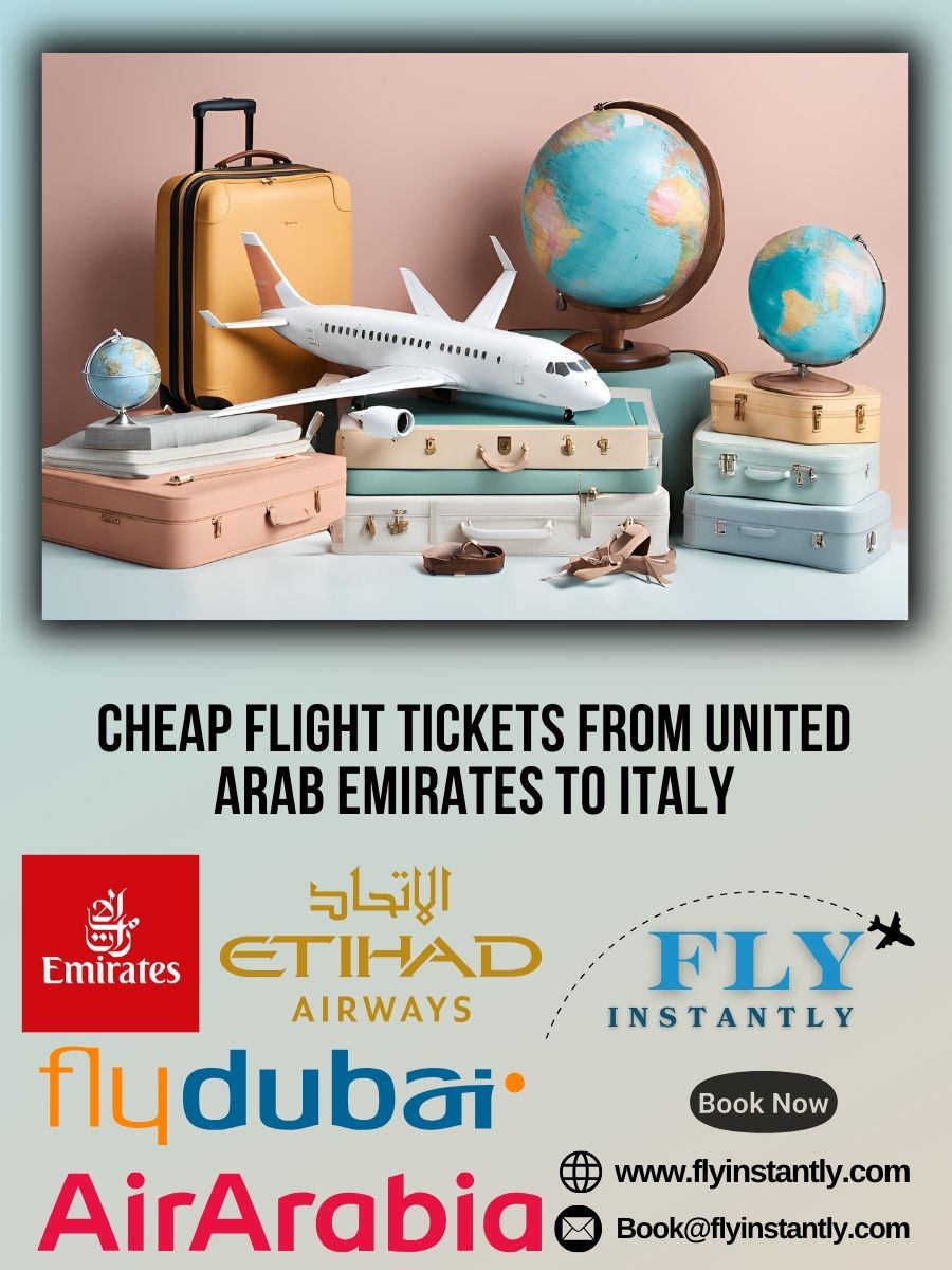 Discounted Airfare and Affordable Flight Deals from United Arab Emirates to Italy