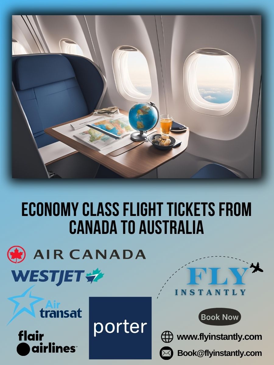 Book Economy Flights from Canada to Australia Easily