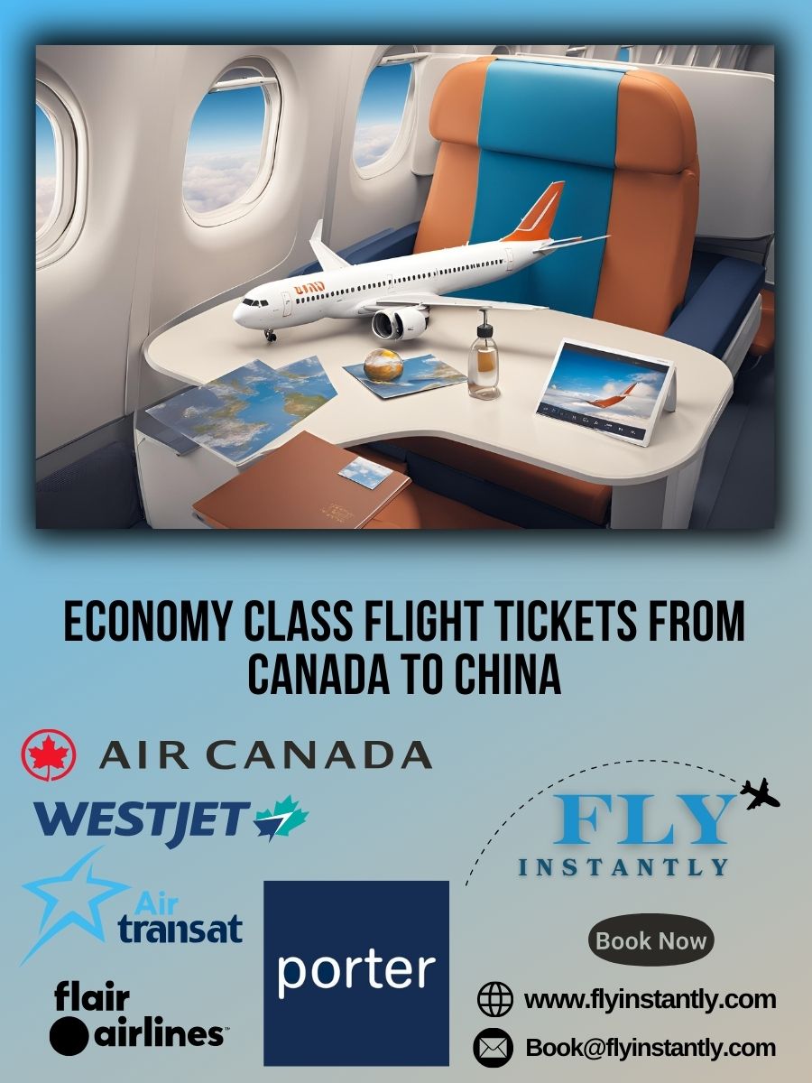 Book Economy Flights from Canada to China Easily