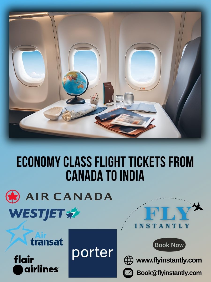 Book Economy Flights from Canada to India Easily