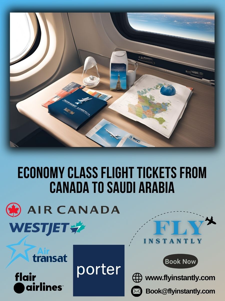Book Economy Flights from Canada to Saudi Arabia Easily