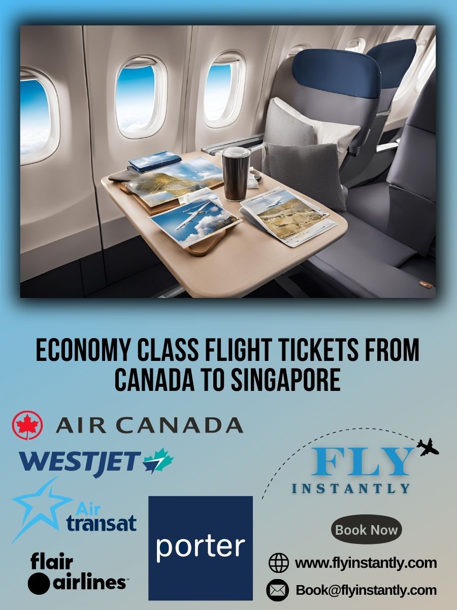 Book Economy Flights from Canada to Singapore Easily