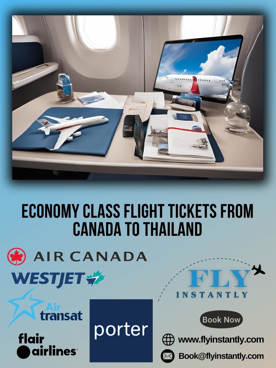 Book Economy Flights from Canada to Thailand Easily