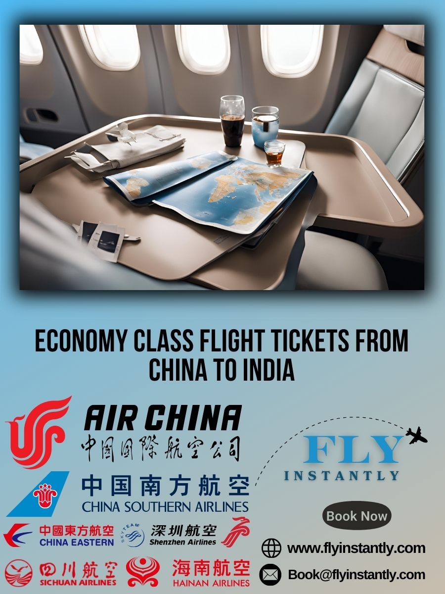 Book Economy Flights from China to India Easily