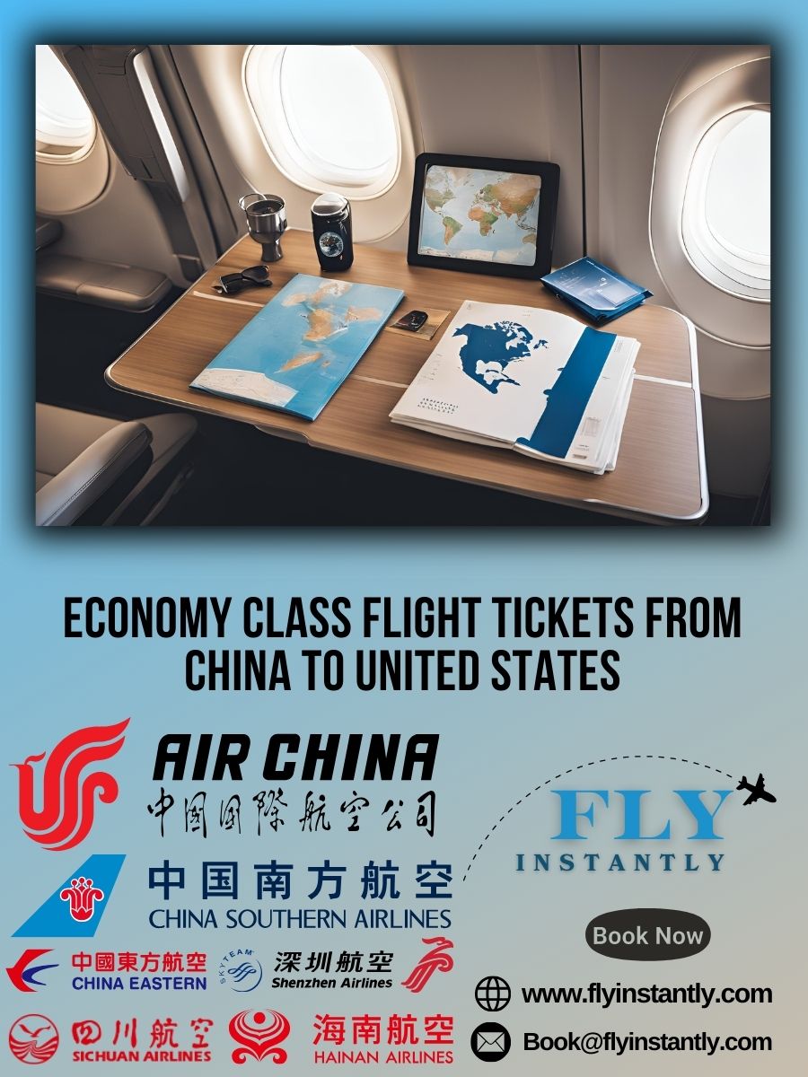 Book Economy Flights from China to United States Easily