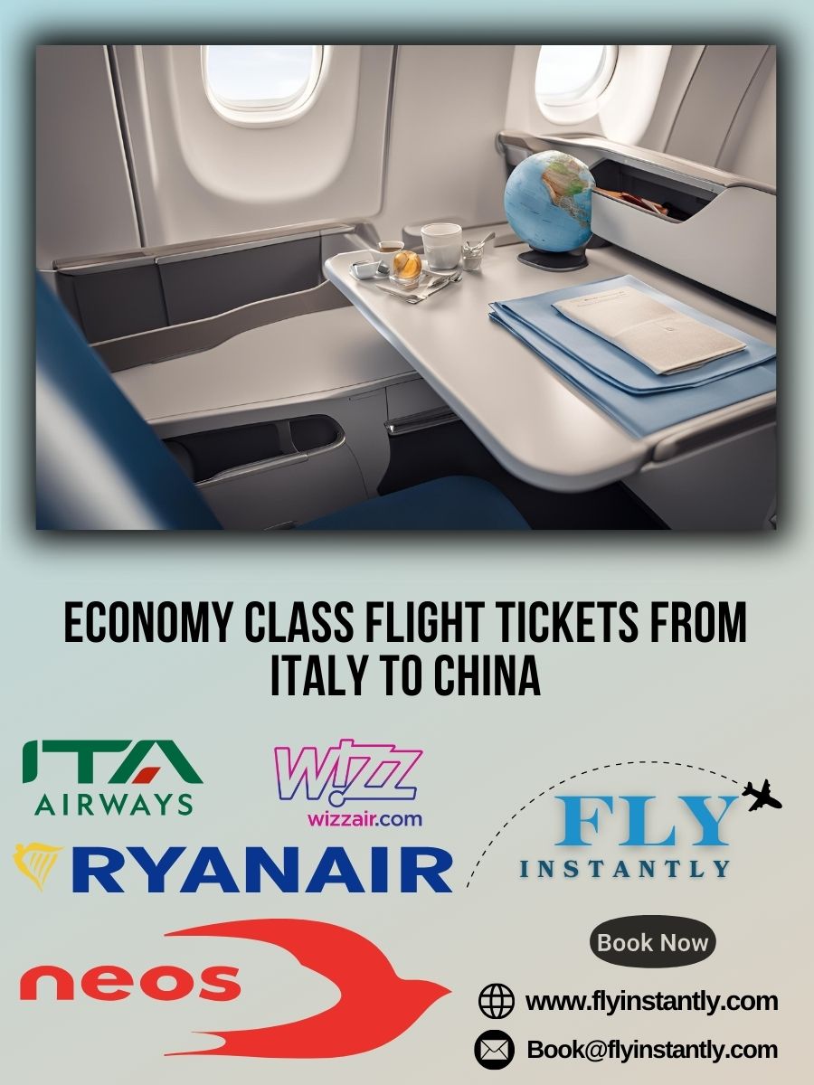 Book Economy Flights from Italy to China Easily