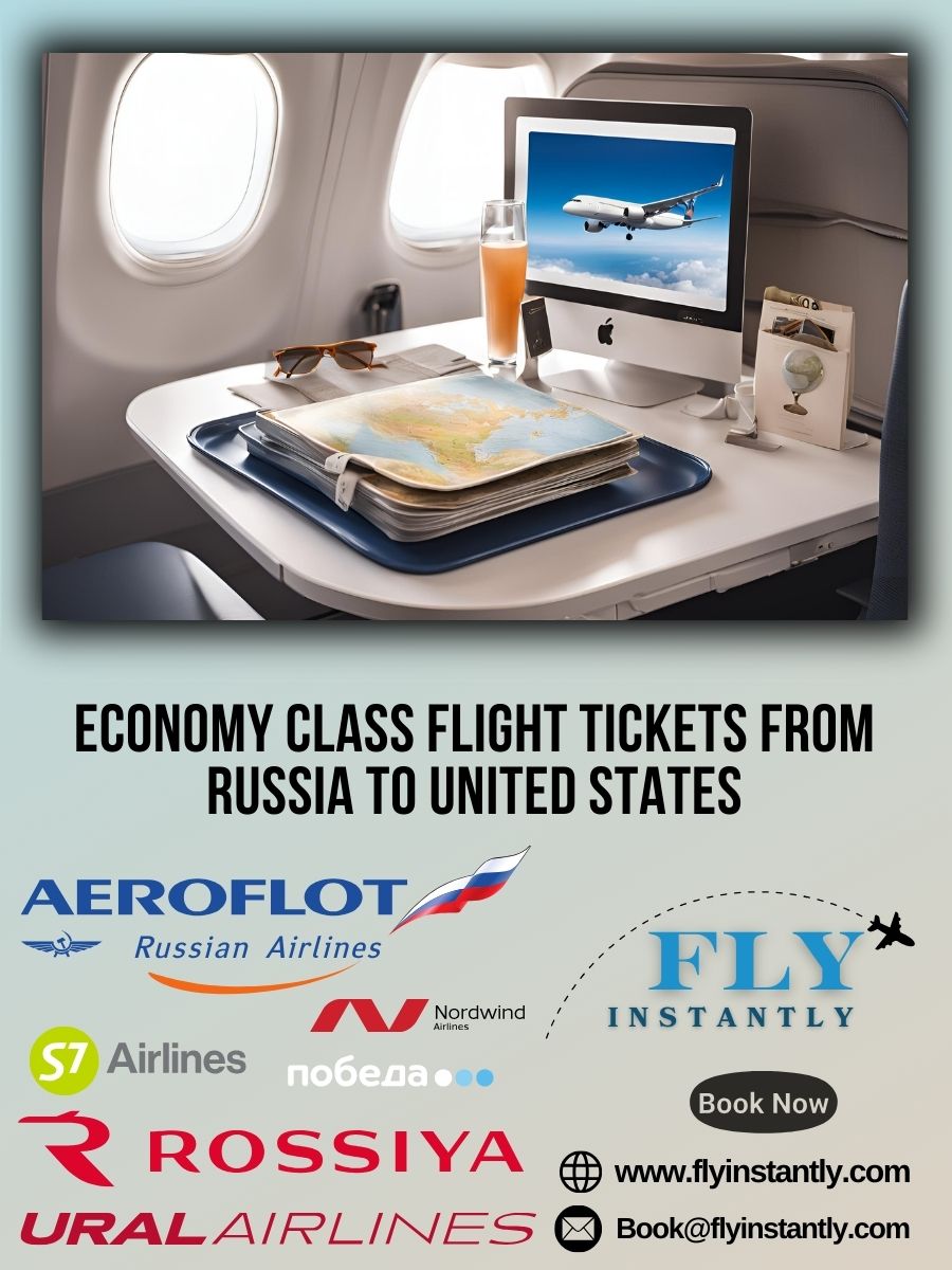 Book Economy Flights from Russia to United States Easily