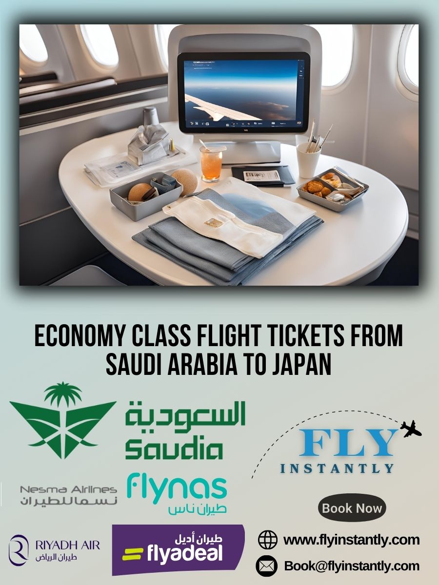 Book Economy Flights from Saudi Arabia to Japan Easily