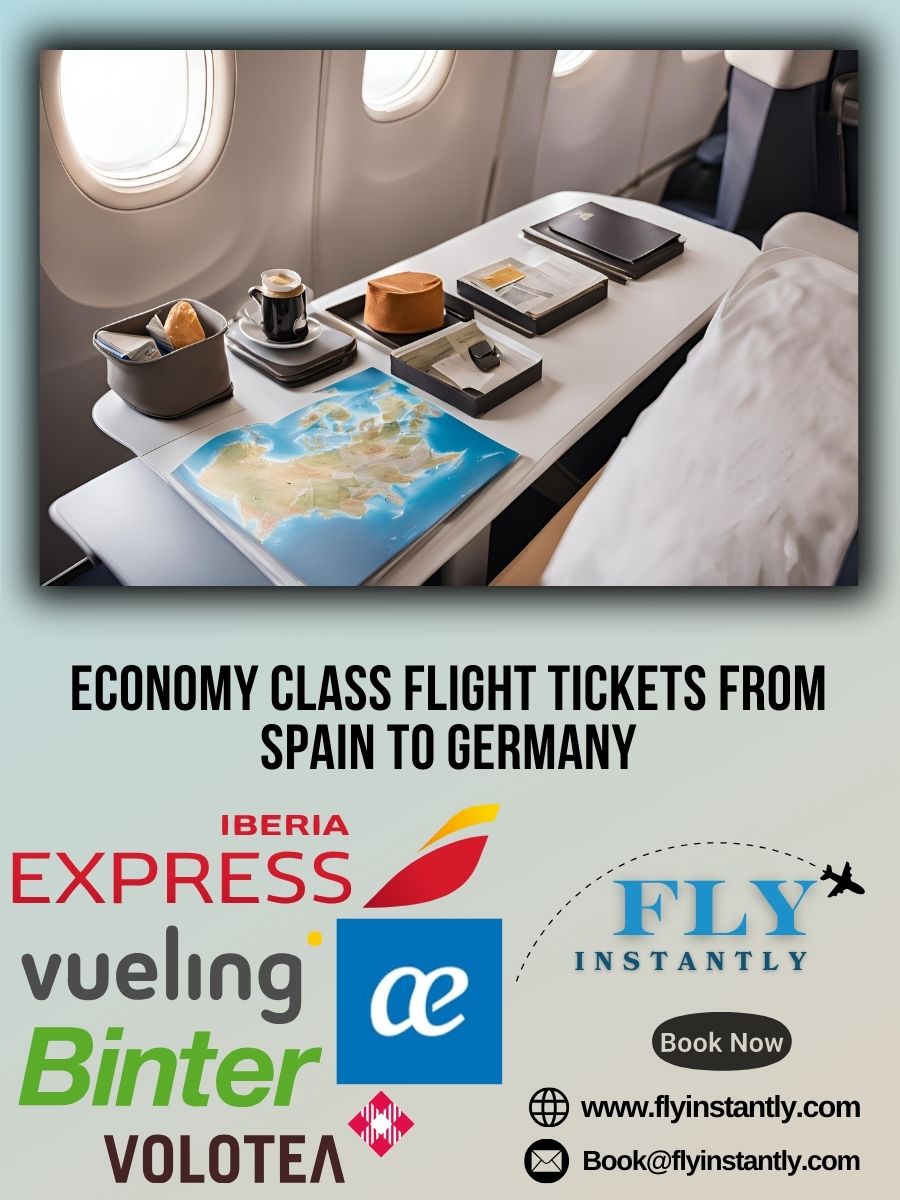 Book Economy Flights from Spain to Germany Easily