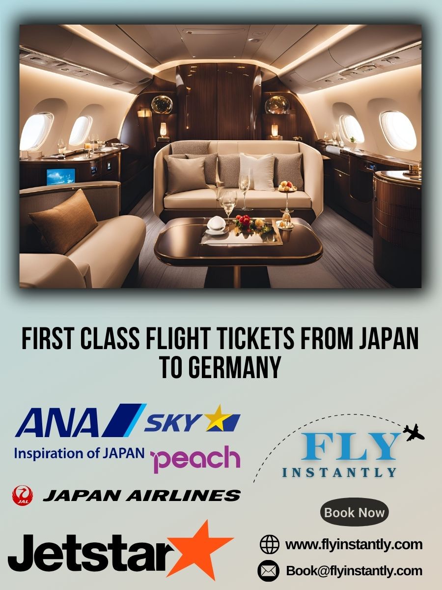 Looking for First Class Flight Tickets from Japan to Germany?