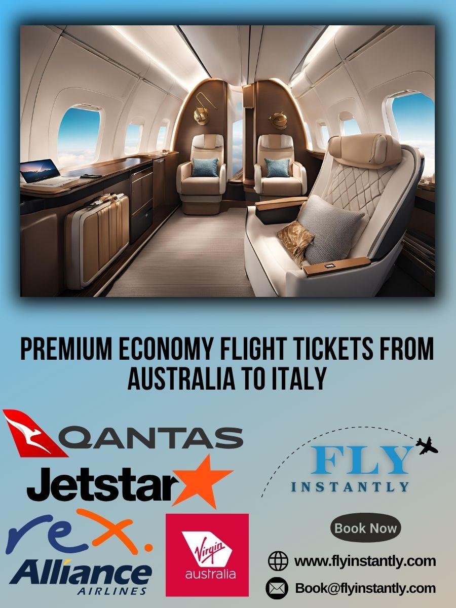 Premium Economy Flight Experiences from Australia to Italy 