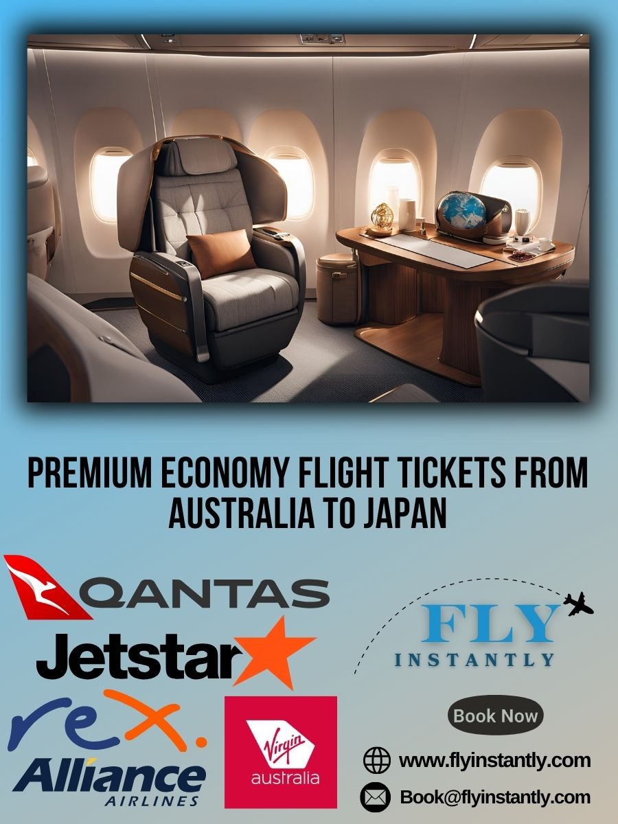 Premium Economy Flight Experiences from Australia to Japan 