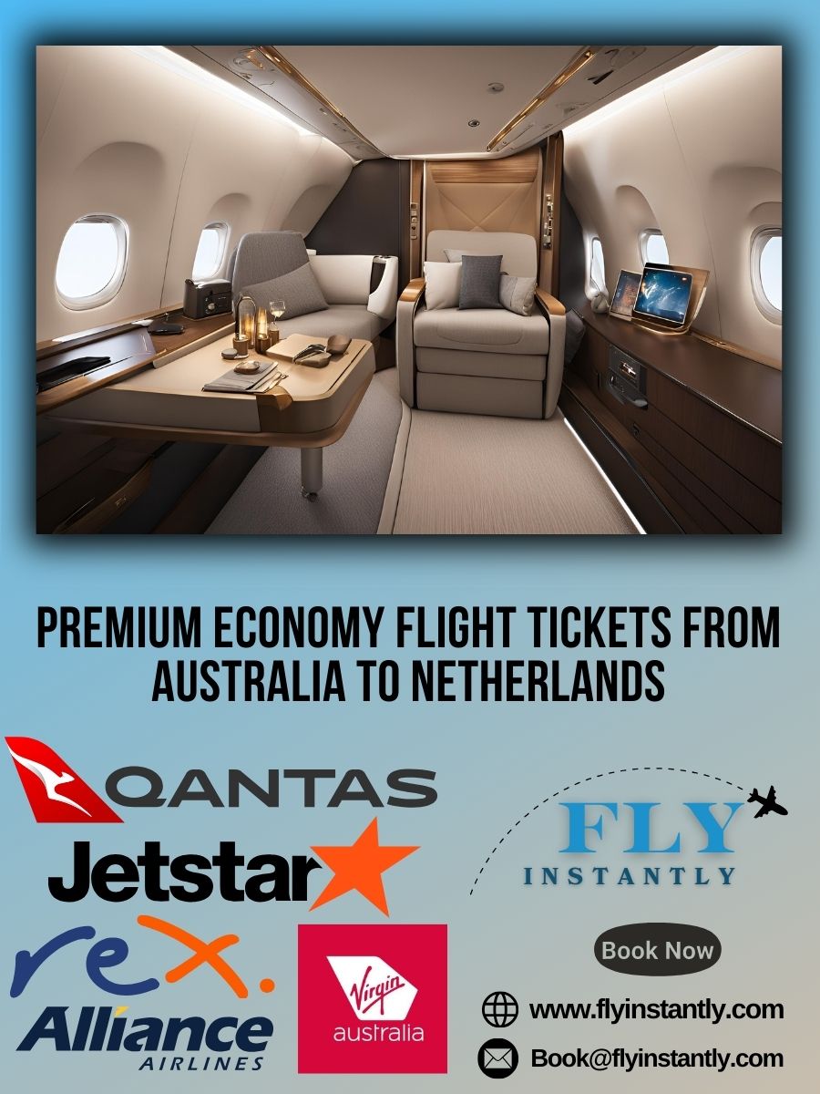 Premium Economy Flight Experiences from Australia to Netherlands 