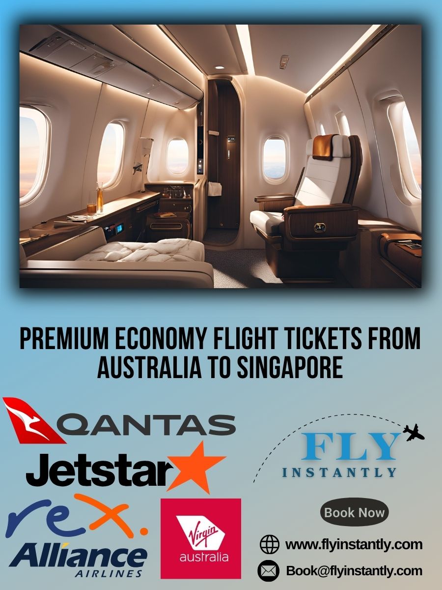 Premium Economy Flight Experiences from Australia to Singapore 
