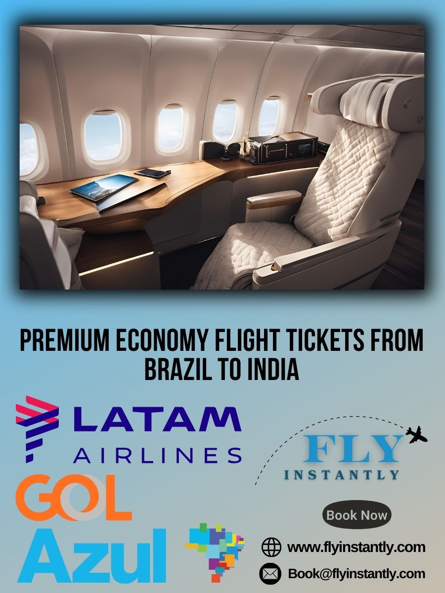 Premium Economy Flight Experiences from Brazil to India 