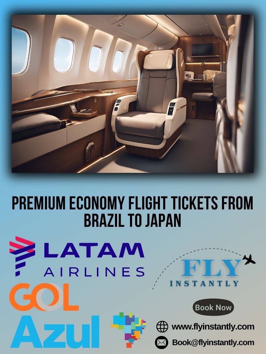 Premium Economy Flight Experiences from Brazil to Japan 