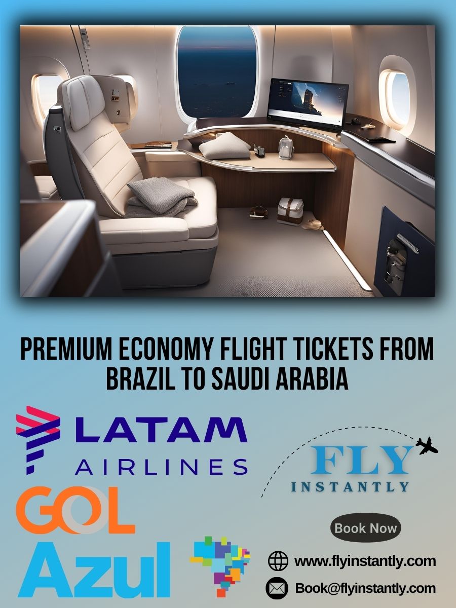 Premium Economy Flight Experiences from Brazil to Saudi Arabia 