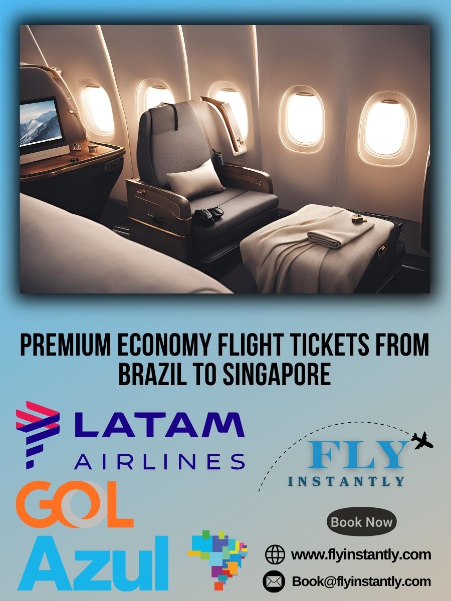 Premium Economy Flight Experiences from Brazil to Singapore 