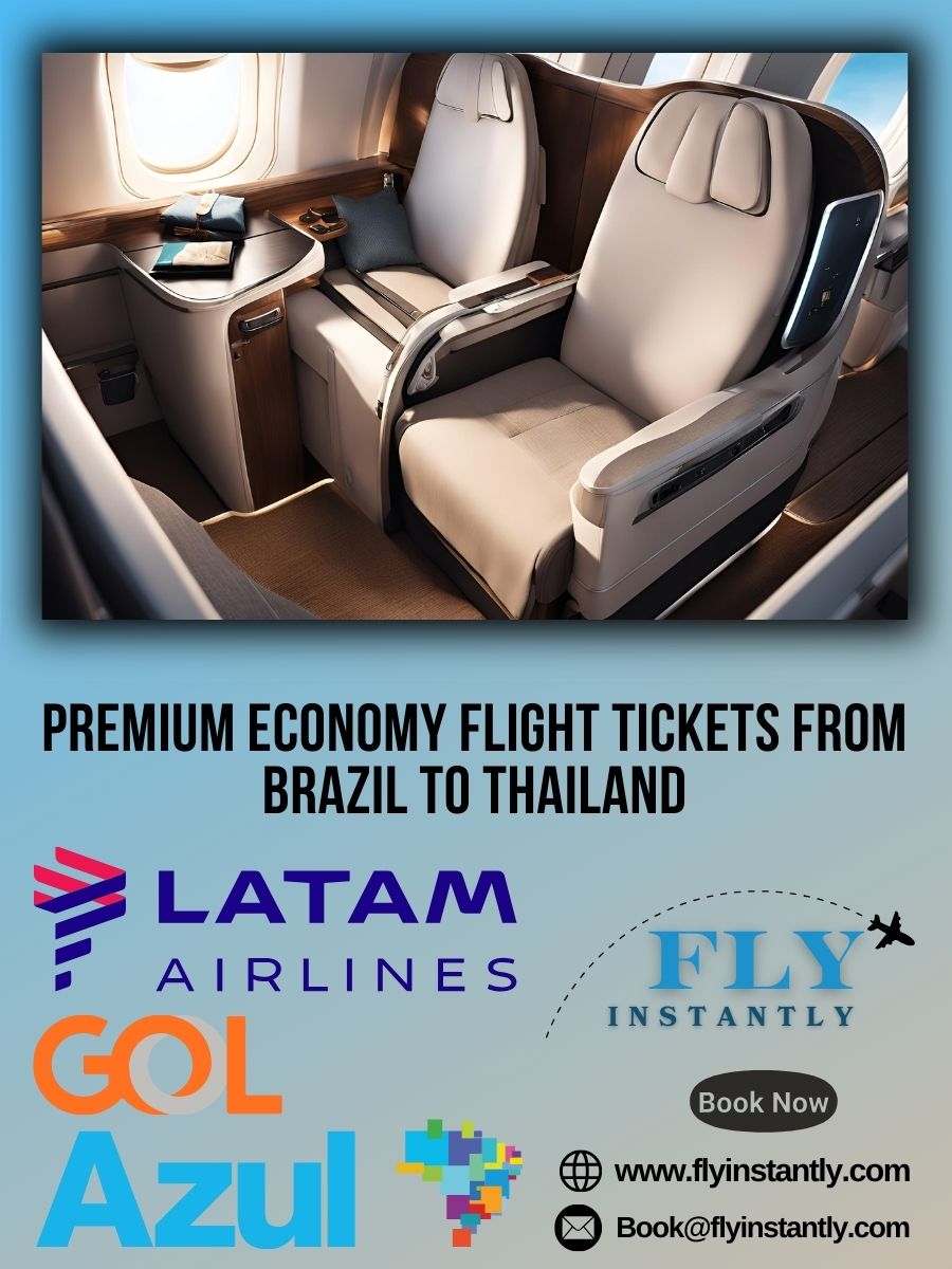 Premium Economy Flight Experiences from Brazil to Thailand 