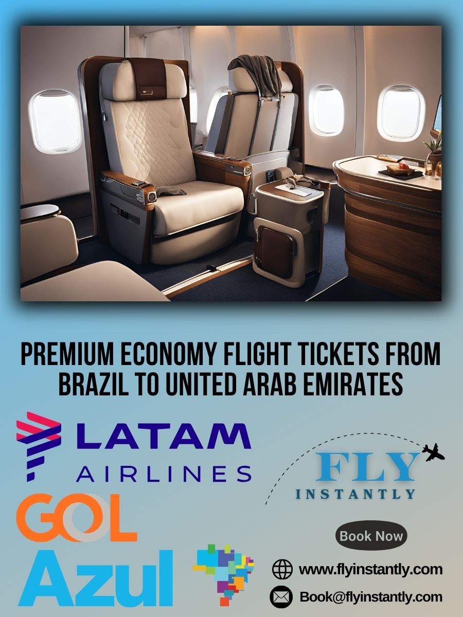 Premium Economy Flight Experiences from Brazil to United Arab Emirates 