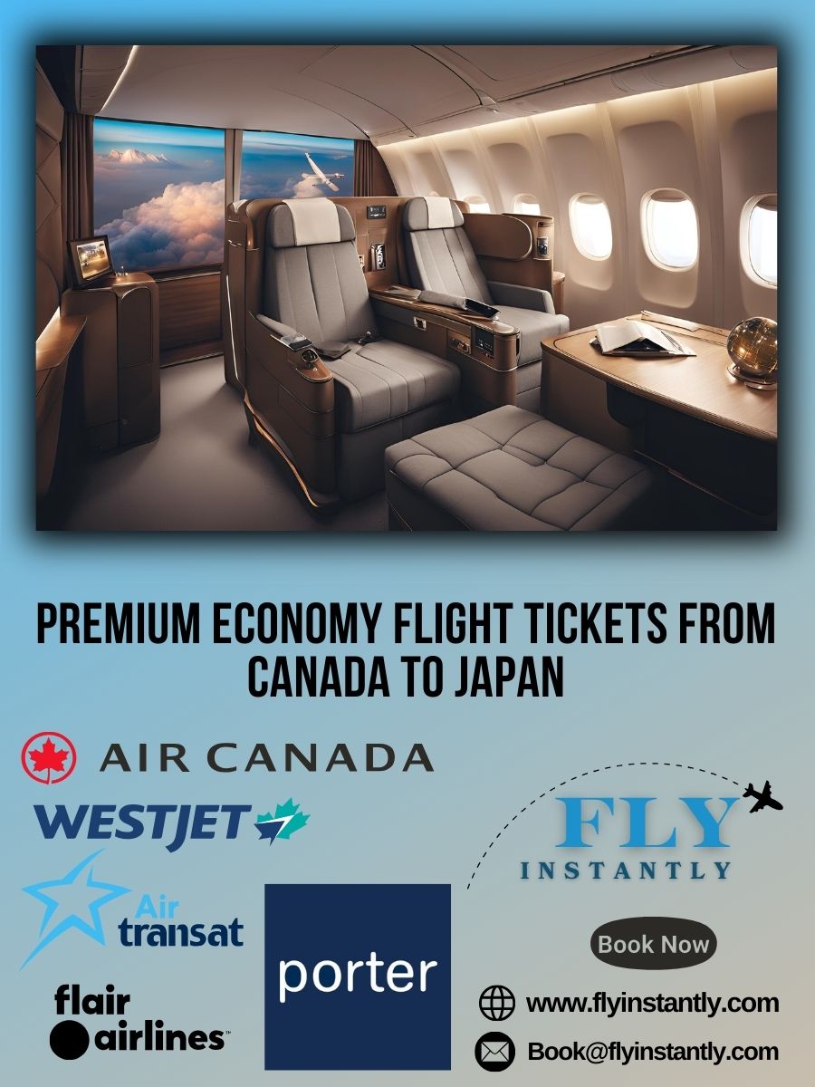 Premium Economy Flight Experiences from Canada to Japan 