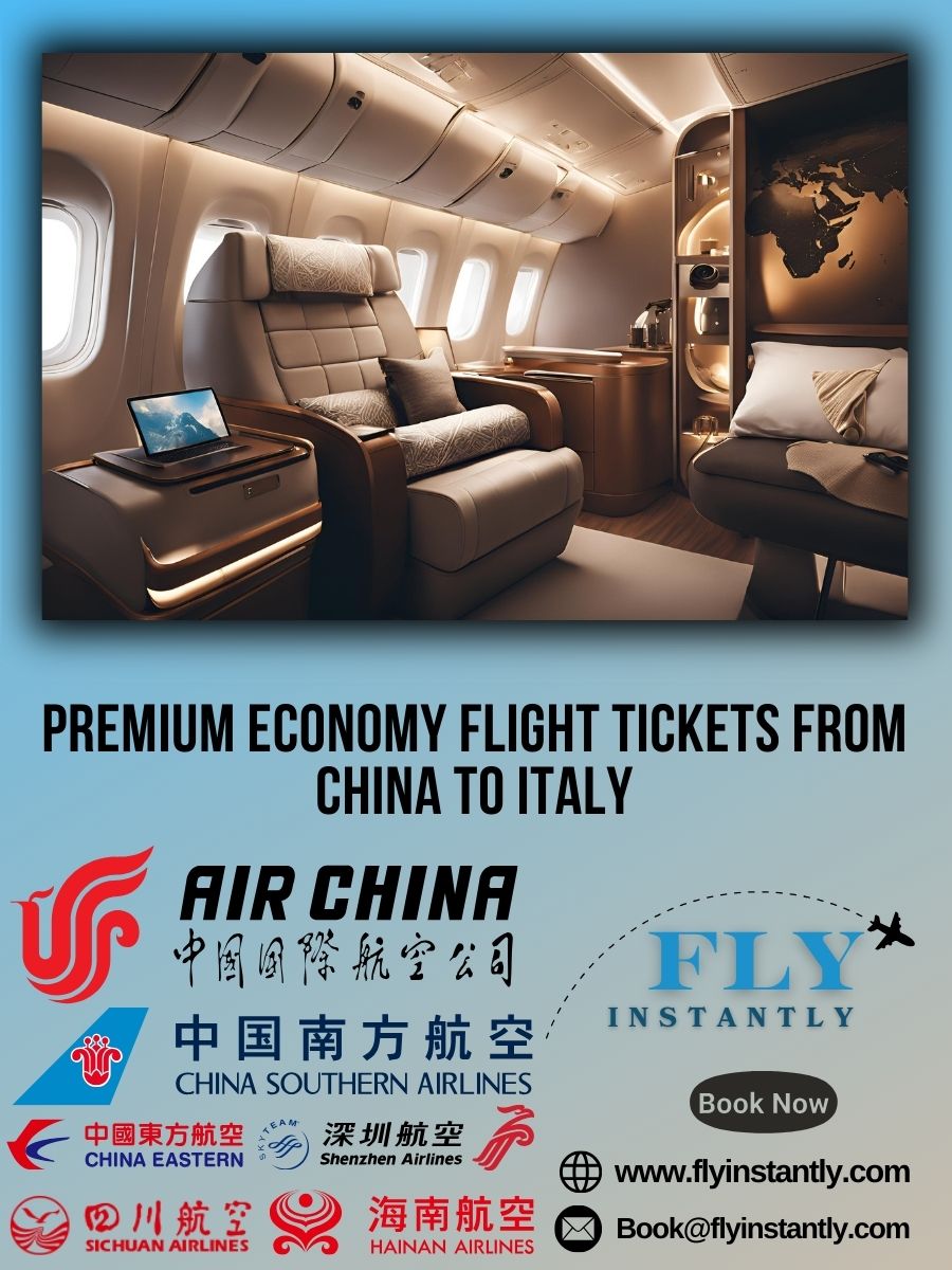Premium Economy Flight Experiences from China to Italy 