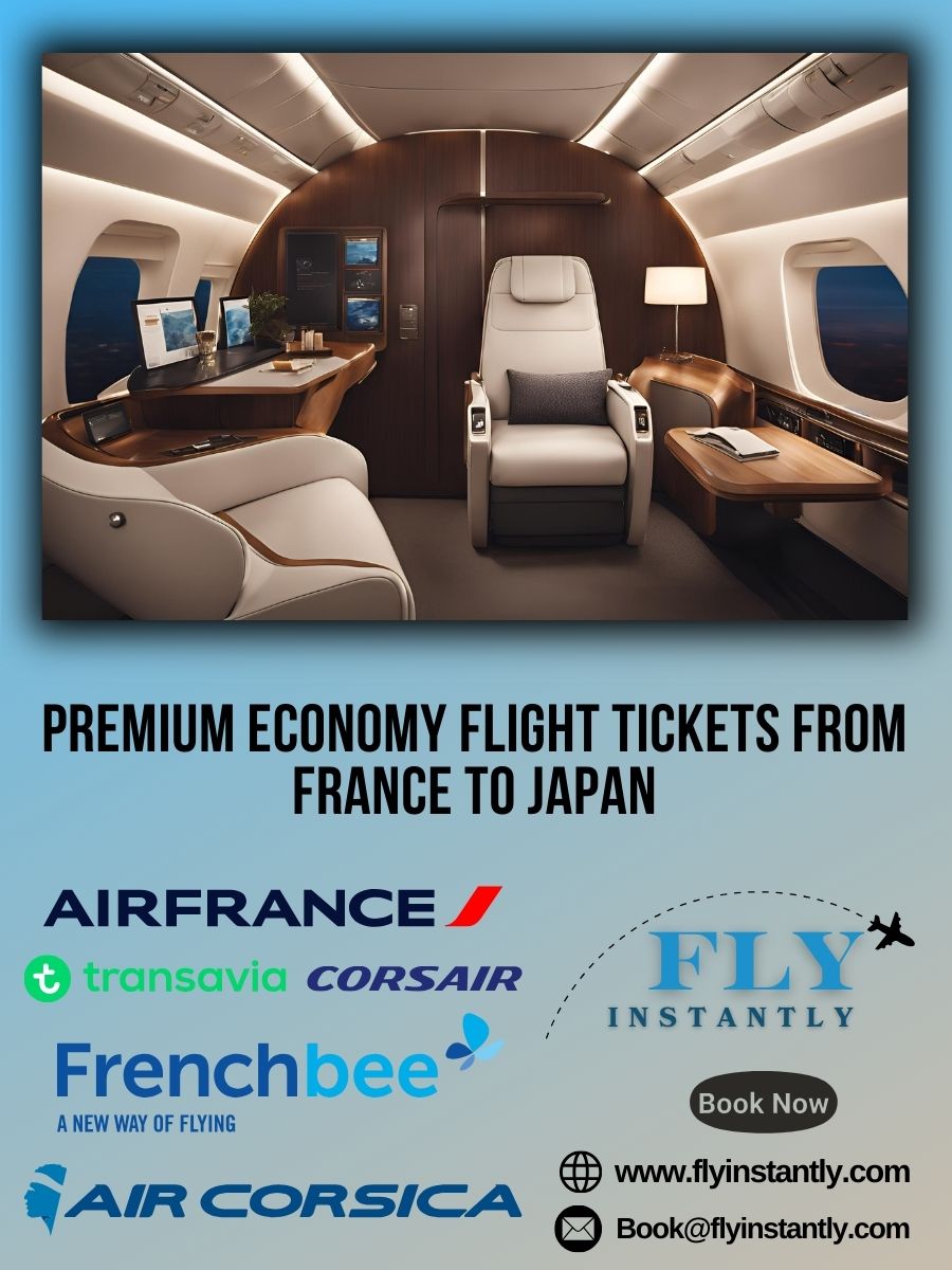 Premium Economy Flight Experiences from France to Japan 