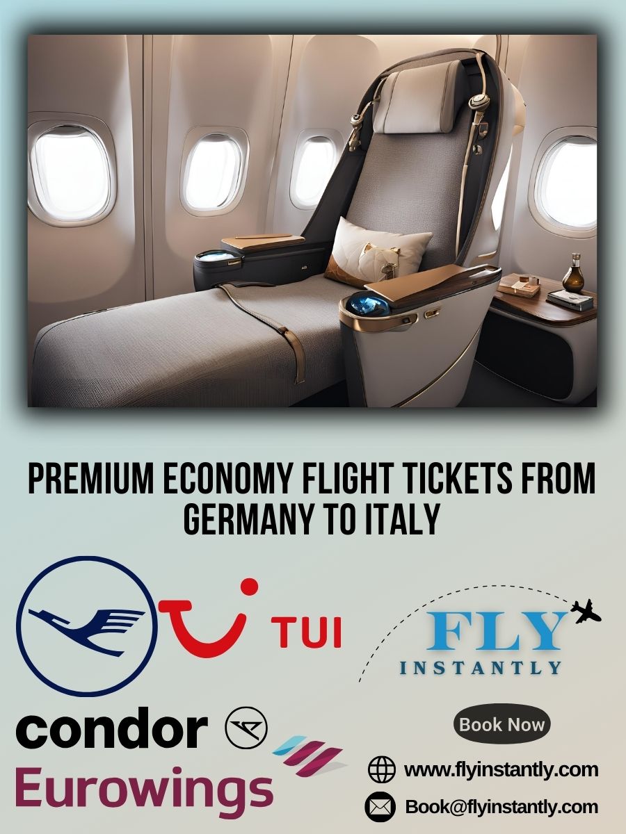 Premium Economy Flight Experiences from Germany to Italy 