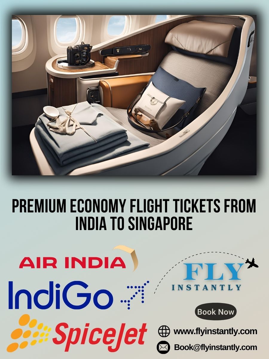 Premium Economy Flight Experiences from India to Singapore 