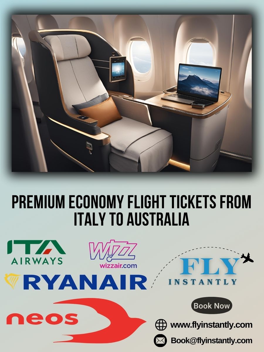 Premium Economy Flight Experiences from Italy to Australia 