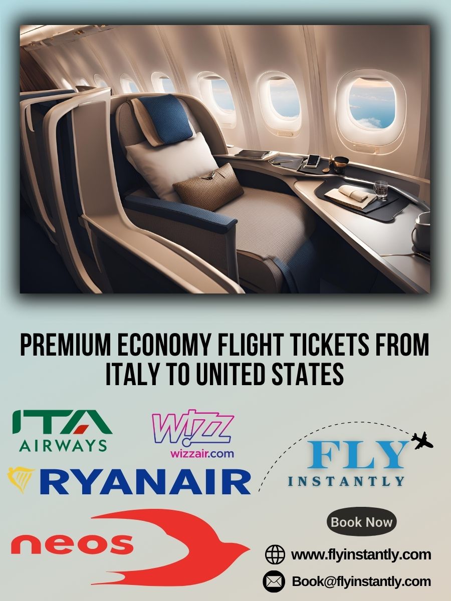 Premium Economy Flight Experiences from Italy to United States 