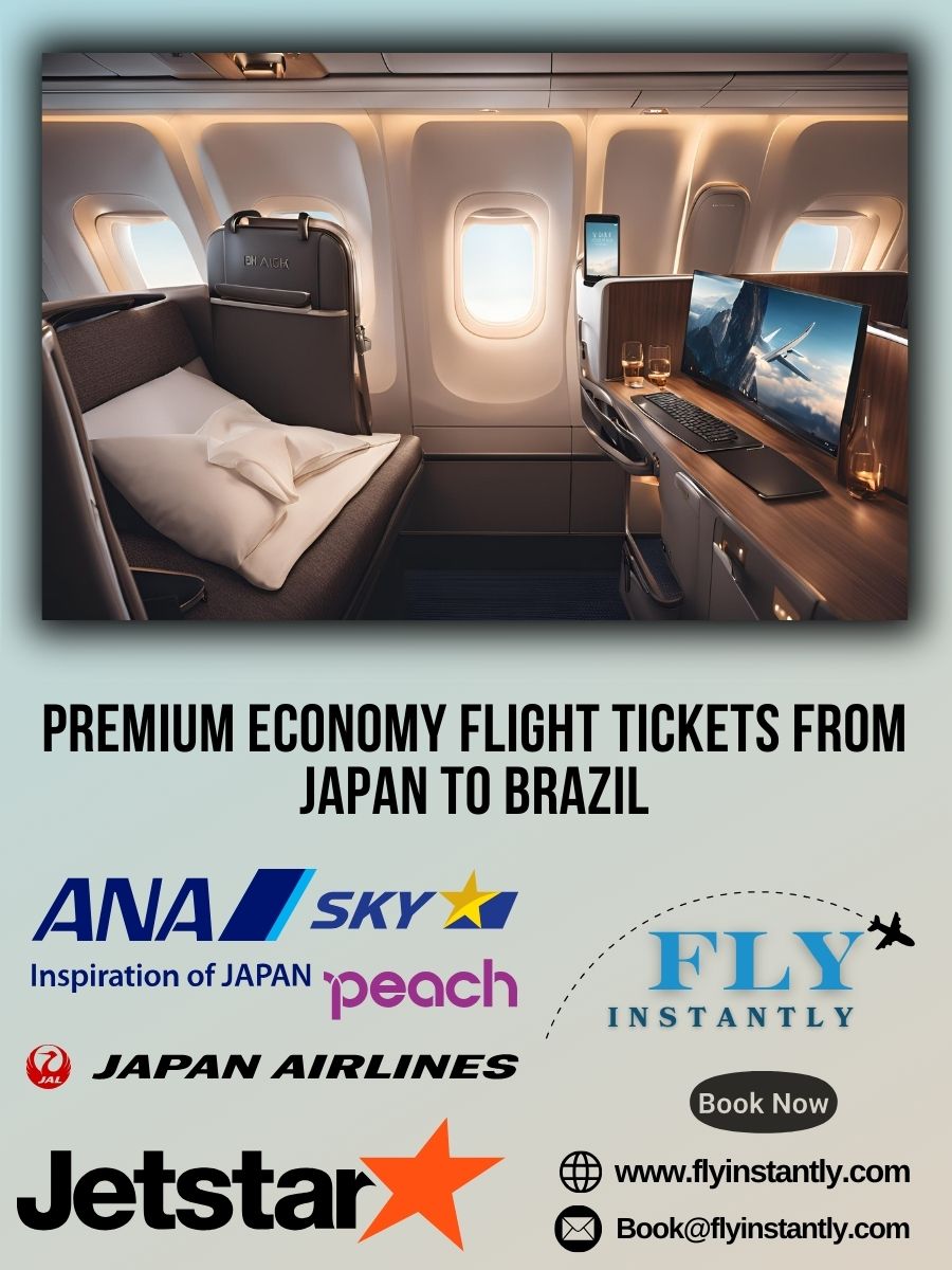 Premium Economy Flight Experiences from Japan to Brazil 