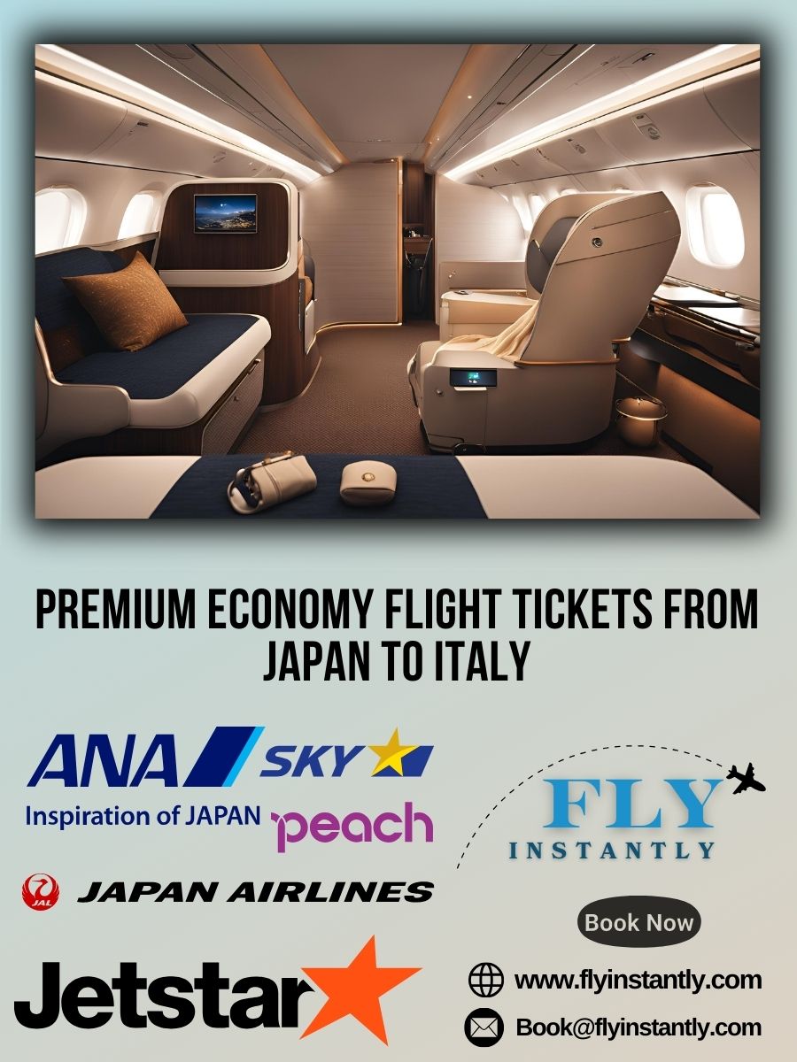 Premium Economy Flight Experiences from Japan to Italy 