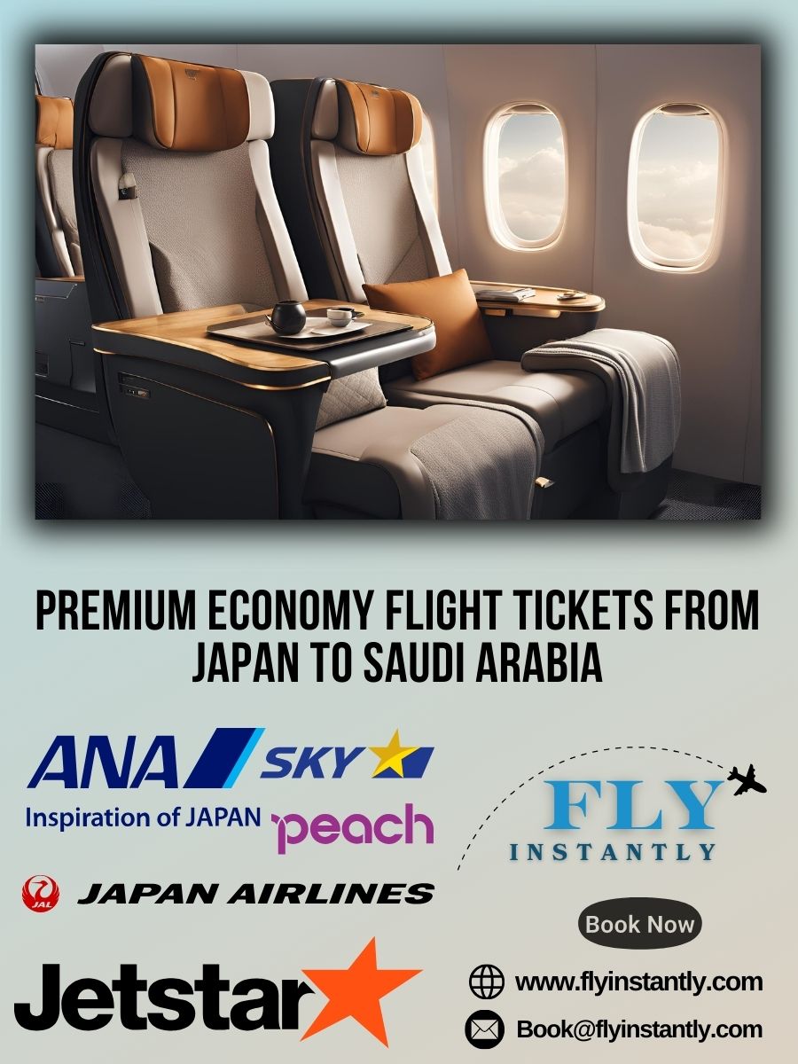 Premium Economy Flight Experiences from Japan to Saudi Arabia 