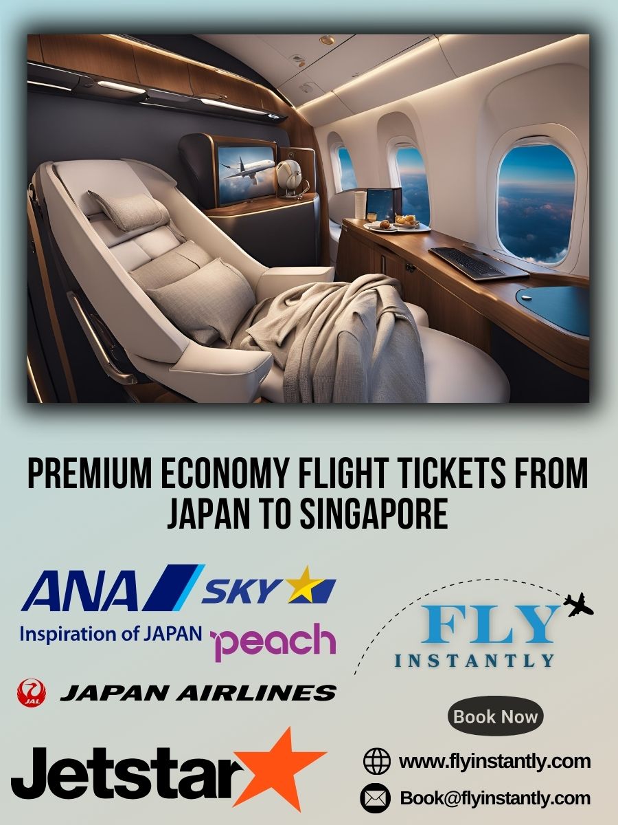 Premium Economy Flight Experiences from Japan to Singapore 