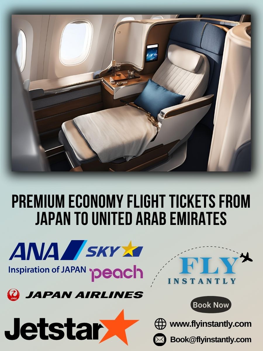 Premium Economy Flight Experiences from Japan to United Arab Emirates 